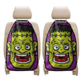 Cartoon Frankenstein Print Car Seat Organizers