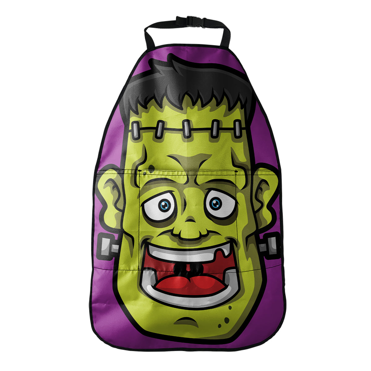 Cartoon Frankenstein Print Car Seat Organizers