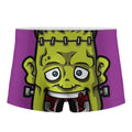 Cartoon Frankenstein Print Men's Boxer Briefs