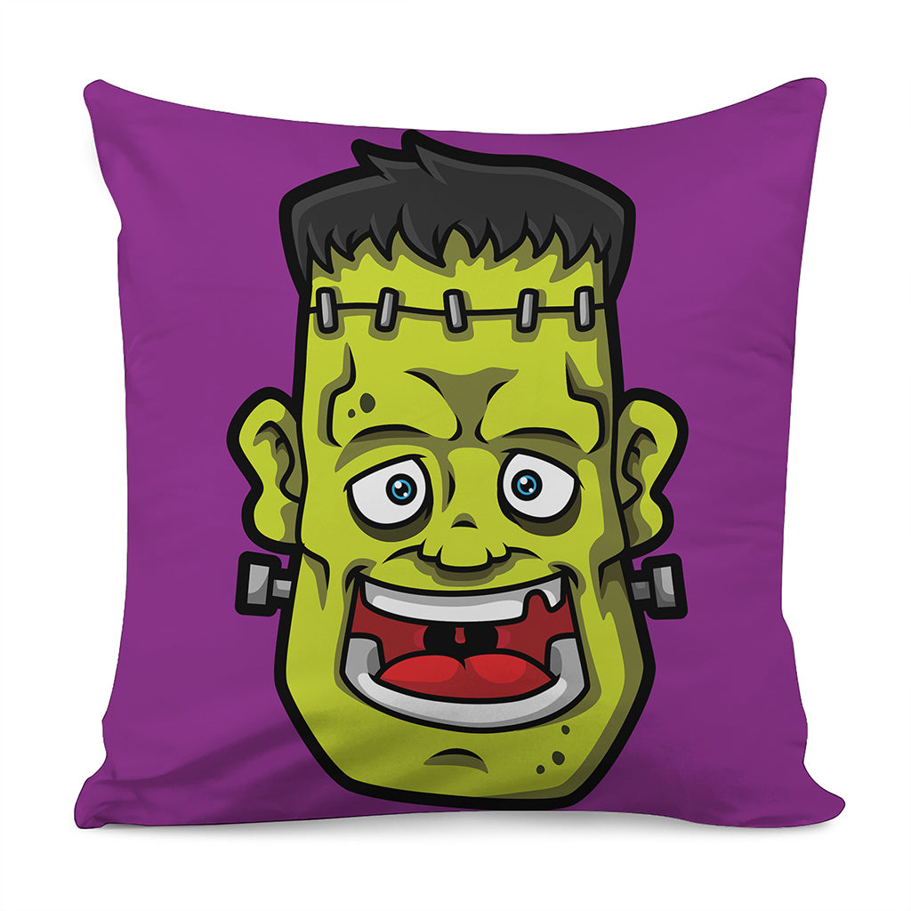 Cartoon Frankenstein Print Pillow Cover
