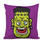 Cartoon Frankenstein Print Pillow Cover