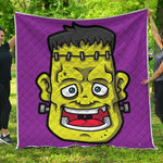 Cartoon Frankenstein Print Quilt