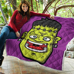 Cartoon Frankenstein Print Quilt