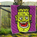 Cartoon Frankenstein Print Quilt