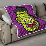 Cartoon Frankenstein Print Quilt