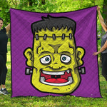 Cartoon Frankenstein Print Quilt