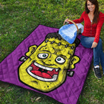 Cartoon Frankenstein Print Quilt