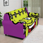 Cartoon Frankenstein Print Sofa Cover