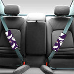 Cartoon Ghost Pattern Print Car Seat Belt Covers