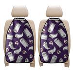 Cartoon Ghost Pattern Print Car Seat Organizers