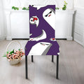 Cartoon Ghost Pattern Print Dining Chair Slipcover