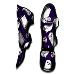 Cartoon Ghost Pattern Print Muay Thai Shin Guard