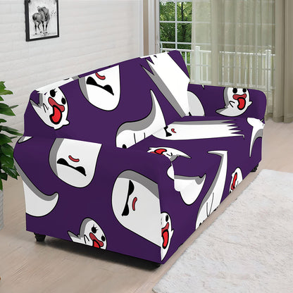 Cartoon Ghost Pattern Print Sofa Cover
