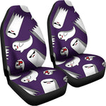 Cartoon Ghost Pattern Print Universal Fit Car Seat Covers