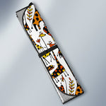 Cartoon Giraffe Pattern Print Car Sun Shade GearFrost