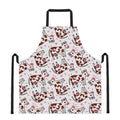 Cartoon Happy Dairy Cow Pattern Print Apron