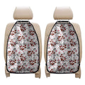 Cartoon Happy Dairy Cow Pattern Print Car Seat Organizers