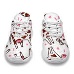 Cartoon Happy Dairy Cow Pattern Print Sport Shoes GearFrost