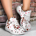 Cartoon Happy Dairy Cow Pattern Print Sport Shoes GearFrost