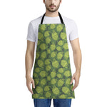 Cartoon Hop Cone Pattern Print Apron