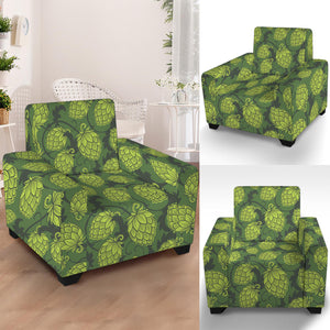 Cartoon Hop Cone Pattern Print Armchair Slipcover