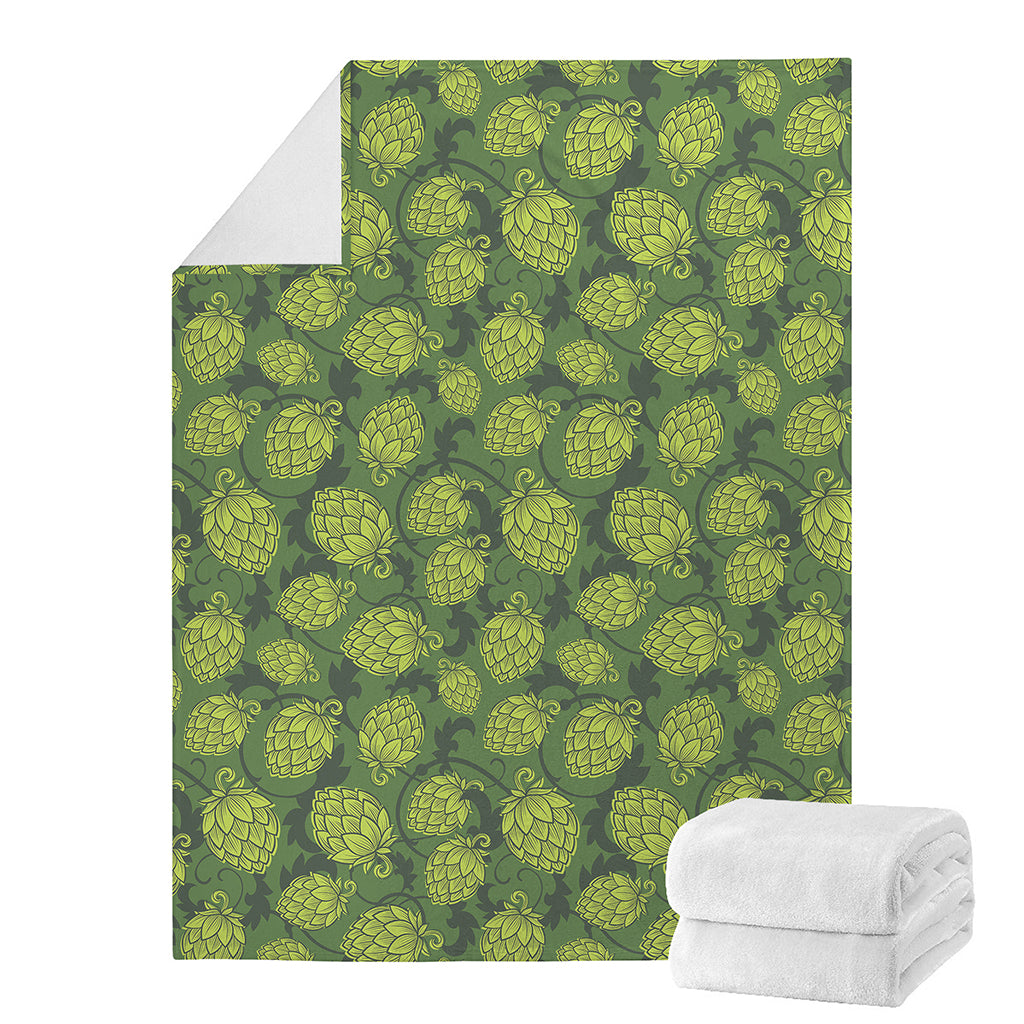 Cartoon Hop Cone Pattern Print Blanket