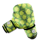 Cartoon Hop Cone Pattern Print Boxing Gloves