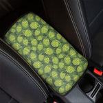 Cartoon Hop Cone Pattern Print Car Center Console Cover