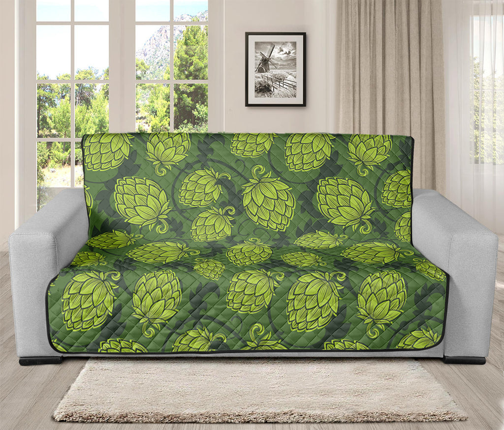 Cartoon Hop Cone Pattern Print Futon Protector