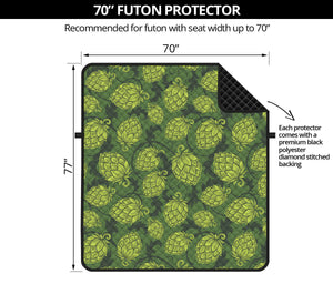 Cartoon Hop Cone Pattern Print Futon Protector