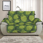 Cartoon Hop Cone Pattern Print Half Sofa Protector