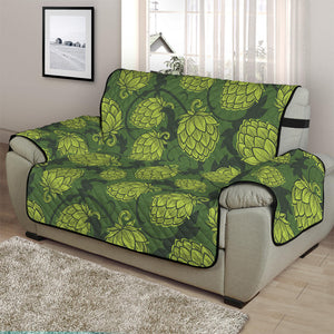 Cartoon Hop Cone Pattern Print Half Sofa Protector