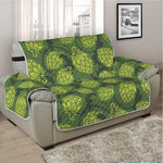 Cartoon Hop Cone Pattern Print Half Sofa Protector