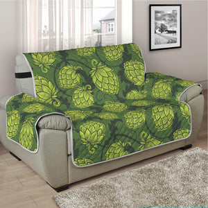 Cartoon Hop Cone Pattern Print Half Sofa Protector