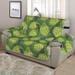 Cartoon Hop Cone Pattern Print Half Sofa Protector