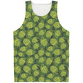 Cartoon Hop Cone Pattern Print Men's Tank Top