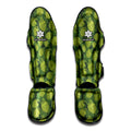 Cartoon Hop Cone Pattern Print Muay Thai Shin Guards