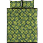 Cartoon Hop Cone Pattern Print Quilt Bed Set