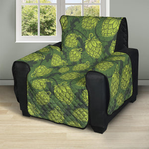 Cartoon Hop Cone Pattern Print Recliner Protector