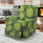 Cartoon Hop Cone Pattern Print Recliner Slipcover