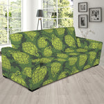 Cartoon Hop Cone Pattern Print Sofa Slipcover