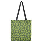 Cartoon Hop Cone Pattern Print Tote Bag