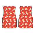 Cartoon Jack Russell Terrier Print Front Car Floor Mats