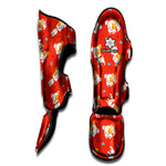 Cartoon Jack Russell Terrier Print Muay Thai Shin Guard