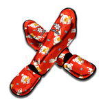 Cartoon Jack Russell Terrier Print Muay Thai Shin Guard