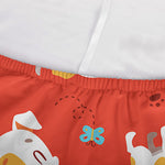 Cartoon Jack Russell Terrier Print Sofa Cover