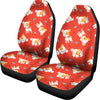 Cartoon Jack Russell Terrier Print Universal Fit Car Seat Covers