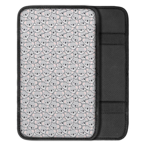 Cartoon Koala Pattern Print Car Center Console Cover