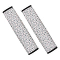 Cartoon Koala Pattern Print Car Seat Belt Covers
