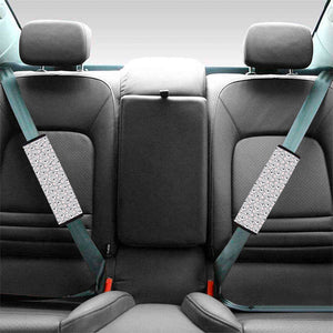 Cartoon Koala Pattern Print Car Seat Belt Covers